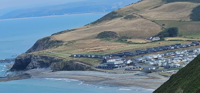 Aber Bay from Constitution Hill